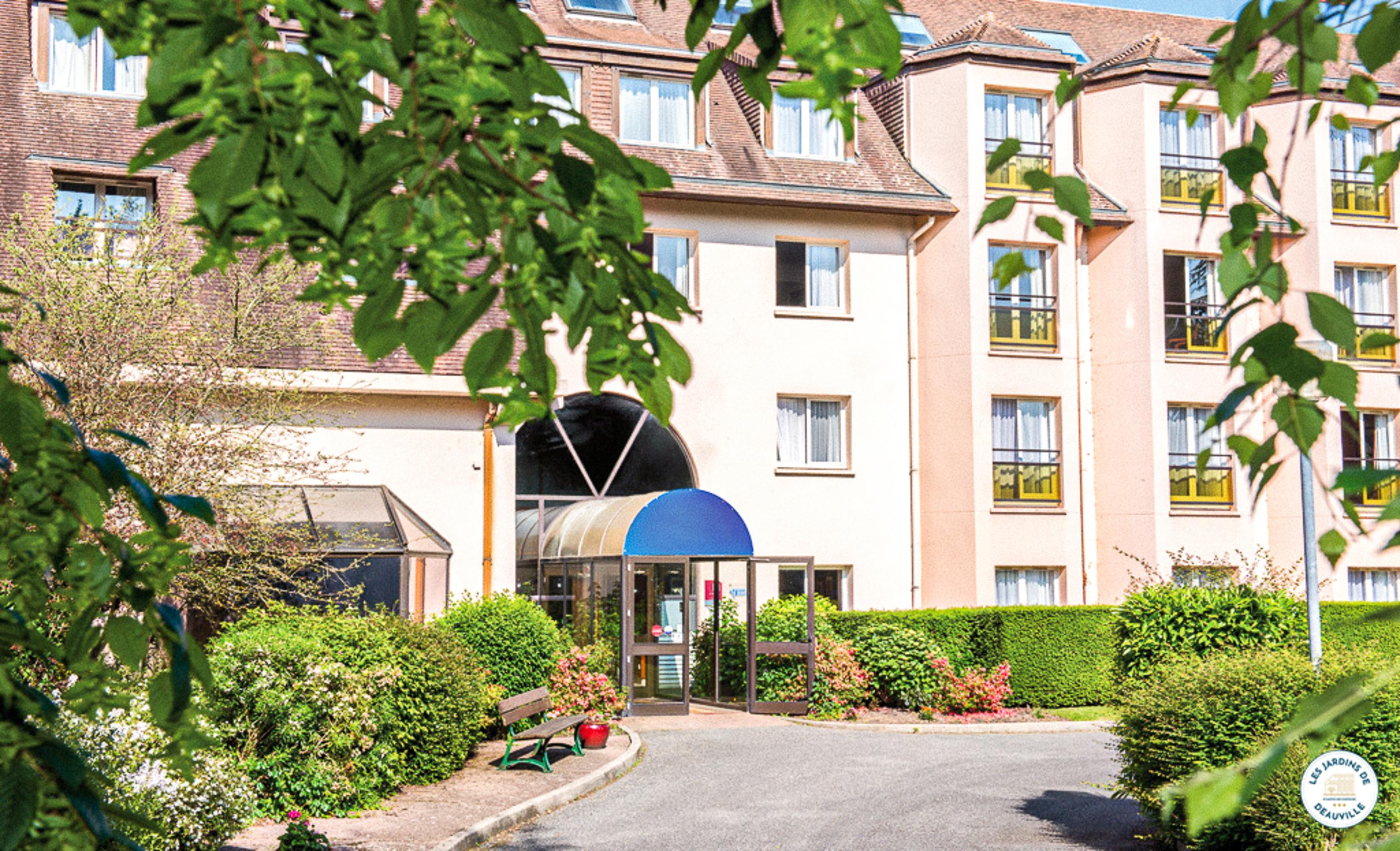 Hotel Les Jardins De Deauville Saint-Martin-aux-Chartrains エクステリア 写真